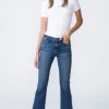 Sale Unpublished Margaux Cropped Demi Flare In Moxie|