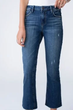 Sale Unpublished Margaux Cropped Demi Flare In Moxie|