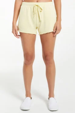 Clearance Z Supply Marina Washed Short-Key Lime|