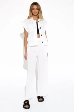 Best Madison The Label Marlo Top-White|