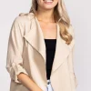 Hot Pink Martini Melody Jacket-Beige|