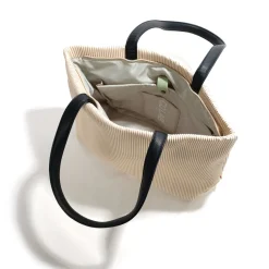Hot Colab Mille Feuille Yea Tote-Ecru|