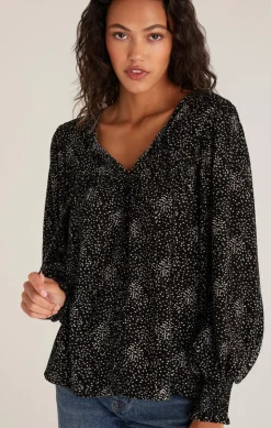 Outlet Z Supply Miriam Dot Top-Black|