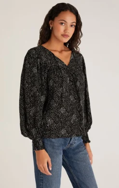 Outlet Z Supply Miriam Dot Top-Black|