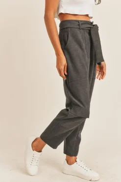 Online Sadie & Sage Moonlight Mile Pants-Charcoal|