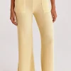 Best Z Supply Morning Rib Pant-Sunflower|