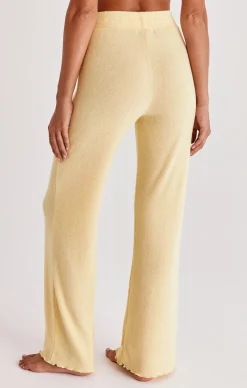 Best Z Supply Morning Rib Pant-Sunflower|