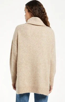 Online Z Supply Norah Cowl Neck Sweater-Oatmeal|-New