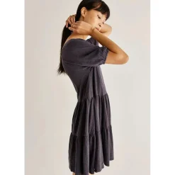 Online Z Supply Ocean Tier Slub Dress-Shadow|