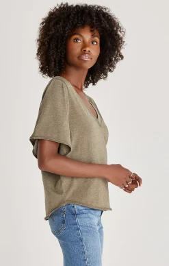 Sale Z Supply Odelle Jersey Tee-Dusty Olive|