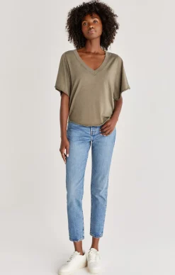 Sale Z Supply Odelle Jersey Tee-Dusty Olive|