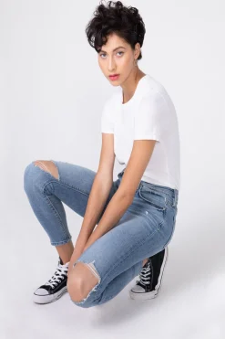 Discount Unpublished Olivia High Rise Skinny In Epic|