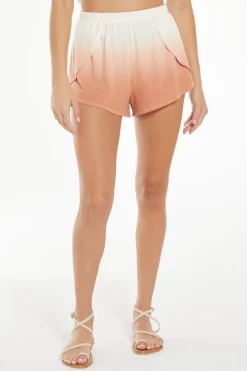 Clearance Z Supply Organic Dip-Dye Short-Sahara|