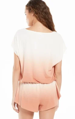 Discount Z Supply Organic Dip-Dye Tee-Sahara|