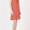 Online The Korner Red Short Printed Dress|