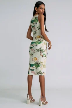 Best Lez a Lez Ribbed Wrap Dress-Refresco|
