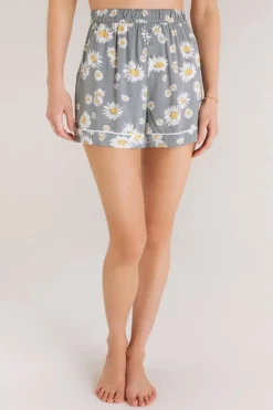 Sale Z Supply Room Service Daisy Boxer-Sage Ash|