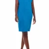 New I Love Tyler Madison Salma Solid Hoodie Dress-Saphire|Iltm