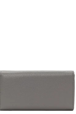 Best Colab Sandra-Tri-Fold Wallet-Steel|