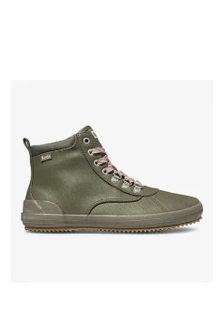 Hot Keds Scout Boot Ii Water-Resistant Canvas-Olive|