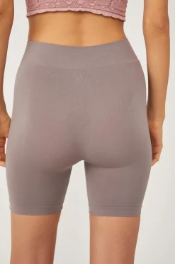 Clearance Free People Seamless Shorties-Charcoal|