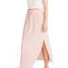 BB Dakota by Steve Madden See You Later Gauze Skirt-Pale Pink|