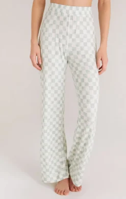 Outlet Z Supply Show Me Some Flair Checker-Cloud Dancer|