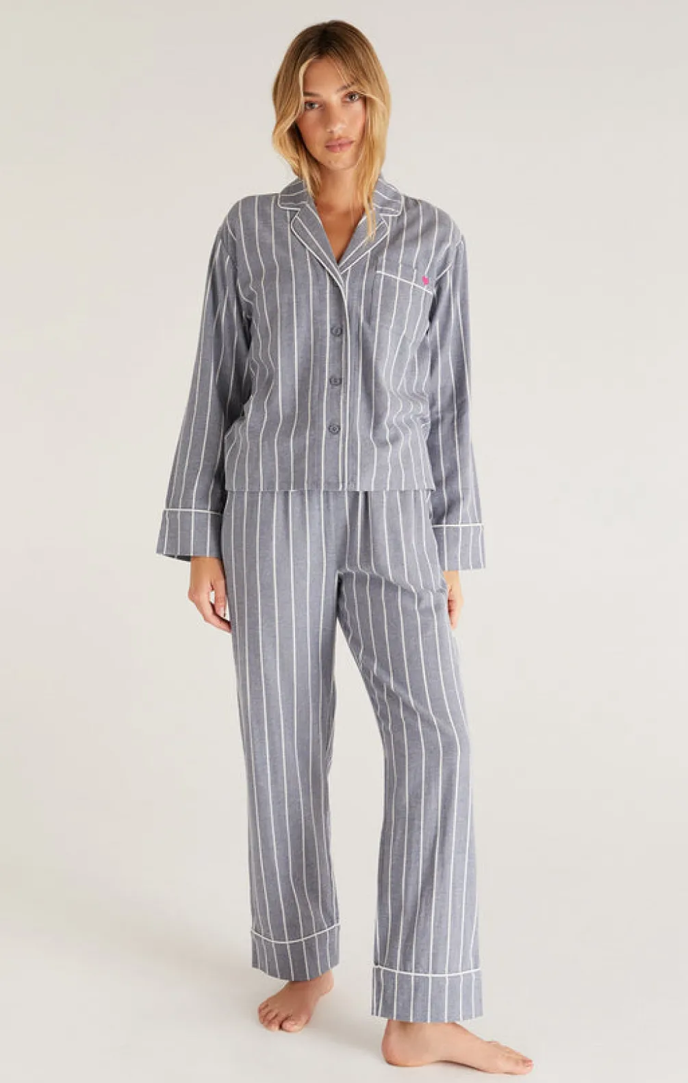 sleep_all_day_stripe_pj_s_SKUce030f6dbbb10120a4f5fadf2d6cc819_2.webp Hot Z Supply Sleep All Day Stripe Pj Set-Chambray Blue|