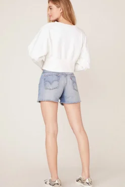 Online BB Dakota Sleeve Me Be Top-White|