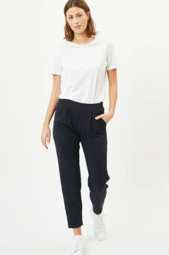 Online Minimum Sofja Casual Pant-Navy Blazer|