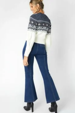 Minkpink Solstice Fair Isle Sweater|