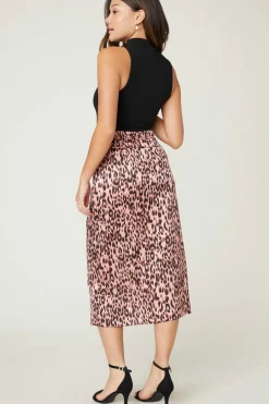 Best Jack by BB Dakota Spotty By Nature Leopard Skirt|