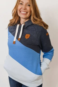 Outlet Wanakome Starfish Hoodie-Regatta Mix|