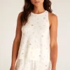 Z Supply Sundaze Cocktail Tank-White Sand|