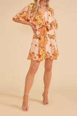 Clearance Minkpink Tahlia Mini Dress- Floral|