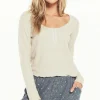 Hot Z Supply Take It Easy Thermal Henley|