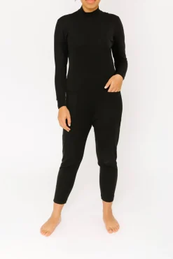 Sale Smash + Tess The Audrey Romper In Midnight Black|Smash & Tess
