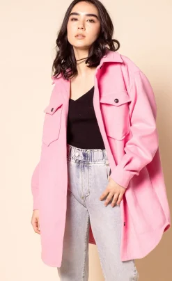 Sale Pink Martini The Charley Coat-Pink|