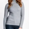 Discount Pink Martini The Elise Sweater-Grey|