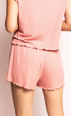 Clearance Pink Martini The Flavie Shorts-Dusty Pink|