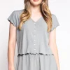 Clearance Pink Martini The Flavie Shorts-Sage|