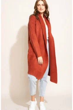 Hot Pink Martini The Stockport Jacket-Rust|