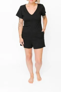 Hot Smash + Tess The Sunday Shorty In Midnight Black|