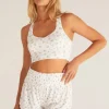 Sale Z Supply Tia Ditsy Tank Bra-Bone|