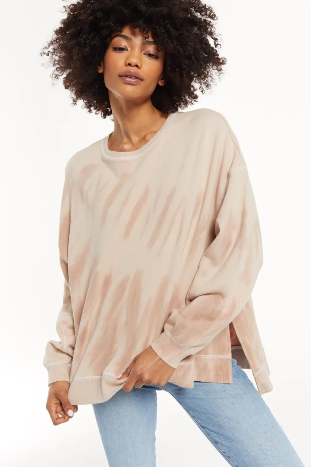 tiedye_modern_weekenderde_SKU832ba143fdab8ca117d0888ce938187b_0.webp Online Z Supply Tie-Dye Modern Weekender-Desert Taupe|