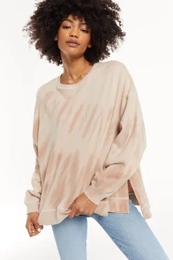 Clearance Z Supply Tie-Dye Modern Weekender-Desert Taupe|