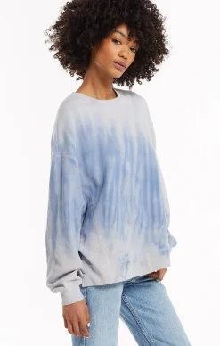 Sale Z Supply Tie-Dye Modern Weekender-Sky Blue|