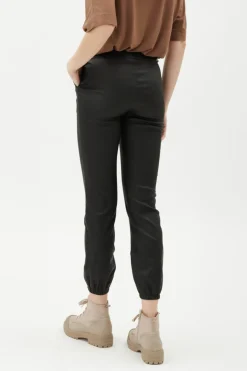 Discount I Love Tyler Madison Vanessa Waxed Jogger-Black|Iltm
