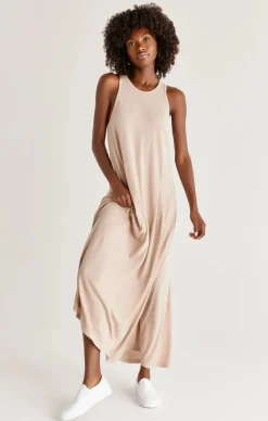 Discount Z Supply Varley Triblend Midi Dress-Frappe|