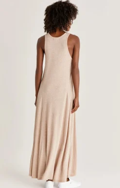 Discount Z Supply Varley Triblend Midi Dress-Frappe|